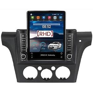 Android 11 In-Dash Navigatie voor Mitsubishi Outlander 2001-2005 9.7″ Touch Screen met Bluetooth 5.0 GPS Carplay Android Auto Ondersteuning FM AM Radio SWC (Size : TS400 8-Core 4G+64G B)