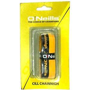 O'Neills Hockeytape - Hockey Grip Tape - Duo Super Hurling Grip - Racket Tape - Stick Grip - Geel/ Zwart