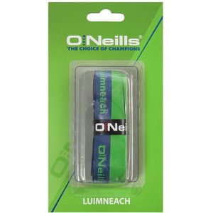 O'Neills Hockeytape - Hockey Grip Tape - Duo Super Hurling Grip - Racket Tape - Stick Grip - Groen/ Blauw