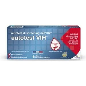 Mytest HIV is een snelle screeningstest voor eenmalig gebruik op hiv (het voor AIDS verantwoordelijke virus). Detecteert betrouwbaar en waarschijnlijk een HIV-infectie. 1 pakket