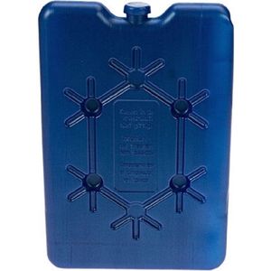 Plat koelelement 200 gram - 11 x 16 cm - Koelelementen voor koelboxen/koeltassen - Outdoor en kamperen