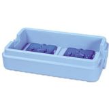 Connabride Koelbox - 26 Liter - Blauw/Licht Blauw