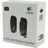 Logitech - S-150 - 2.0 Luidsprekers - Zwart - USB-Audio