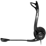 Logitech - 960 - Headset - Zwart - USB - Opvouwbare Microfoon