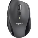 Logitech Muis M705 Marathon, Draadloos, USB-A, 1000 DPI, Zwart