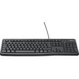 Logitech - Mk120 Combo Toetsenbord - Zwart - Kunststof