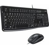 Logitech Desktop MK120 toetsenbord Inclusief muis USB QWERTY Portugees Zwart
