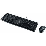 Logitech Desktop MK120 toetsenbord Inclusief muis USB QWERTY Spaans Zwart