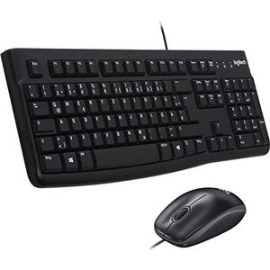 Logitech Desktop MK120 - Tastatur-und-Maus-Set - Schweiz