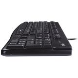 Logitech MK120 - Bedraad Toetsenbord en Muis - Qwerty - Zwart
