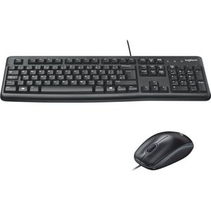 Logitech - Mk120 Combo - Toetsenbord En Muis - Zwart - Kunststof