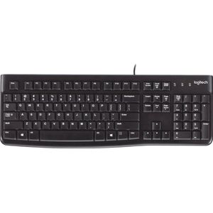 Logitech K120 toetsenbord USB AZERTY Frans / Zwart
