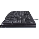 Logitech - K120 - Toetsenbord - Zwart - Bedraad - Spaans QWERTY