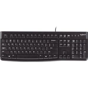Logitech - K120 - Toetsenbord - Zwart - Bedraad - Spaans QWERTY