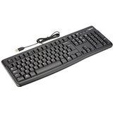 Logitech K120 Corded Keyboard toetsenbord USB QWERTY Brits Engels Zwart