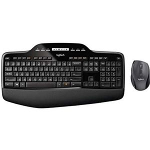 Logitech MK710 Combo draadloos toetsenbord en muis, QWERTY-toetsenbord, UK - zwart