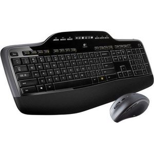 Logitech MK710 - Draadloos toetsenbord + Muis - Qwerty - Zweedse indeling - Zwart