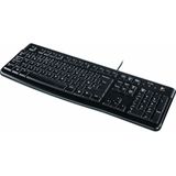 Logitech - K120 Toetsenbord - USB - Zwart - Morsbestendig Ontwerp