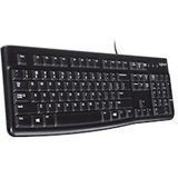 Logitech K120 - Toetsenbord USB QWERTY - Spaans / Zwart