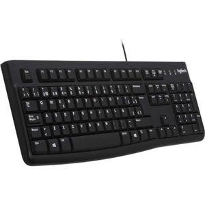 Logitech K120 - Toetsenbord USB QWERTY - Spaans / Zwart