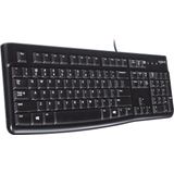Logitech Keyboard K120 for Business toetsenbord USB QWERTY Engels Zwart