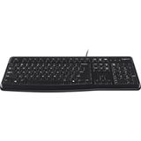 Logitech - K120 Toetsenbord - USB - AZERTY - Zwart
