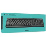 Logitech Keyboard K120 for Business toetsenbord USB QWERTZ Tsjechisch Zwart