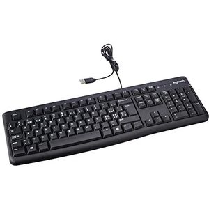 Logitech Keyboard K120 for Business toetsenbord USB QWERTZ Zwitsers Zwart