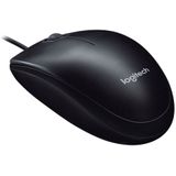 Logitech - M90 - Bedrade Muis - Zwart - USB Aansluiting