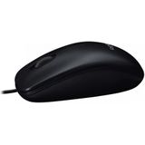 Logitech - M90 - Bedrade Muis - Zwart - USB Aansluiting