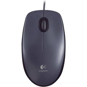 Logitech - M90 - Bedrade Muis - Zwart - USB Aansluiting