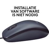 Logitech M90 Bedrade Muis Zwart