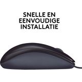 Logitech M90 Bedrade Muis Zwart