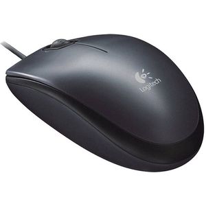 Logitech Mouse M90 Muis met kabel - zwart 910-001794
