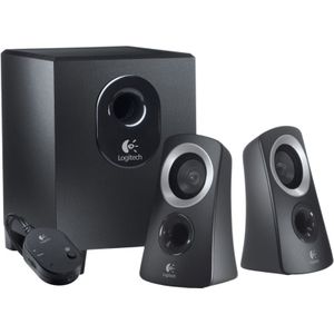 Logitech Speaker System Z313 2.1 PC-luidsprekers Kabelgebonden 25 W Zwart