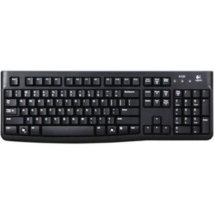 Logitech Keyboard K120 for Business toetsenbord USB Scandinavisch Zwart