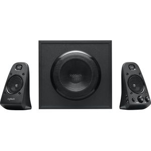 Logitech Z623 luidsprekersysteem met subwoofer, rijke bas, 400 watt piekvermogen, THX-gecertificeerd, 3,5 mm & RCA-ingangen, multi-device, UK-stekker, PC/PS4/Xbox/DVD-speler/TV/Smartphone/Tablet