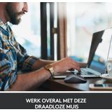 Logitech M185 Draadloze Muis - Grijs - Optische Tracking 1000 DPI