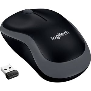 Logitech M185 - Draadloze Muis - Grijs