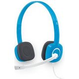 Logitech H150 On Ear headset Computer Kabel Stereo Wit Ruisonderdrukking (microfoon), Noise Cancelling Volumeregeling, Microfoon uitschakelbaar (mute)