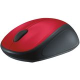 Logitech M235 Draadloze muis, 2,4 GHz, met Unifying USB-ontvanger, 1000 dpi, 12 maanden batterij, compatibel met pc, Mac, laptop, Chromebook - rood