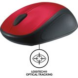 Logitech - M235 - Draadloze Muis - Rood - 2.4 GHz