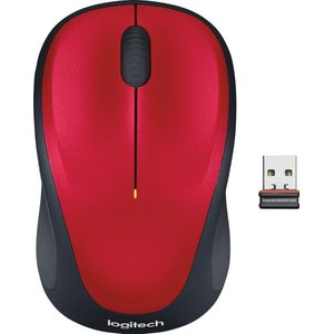Logitech - M235 - Draadloze Muis - Rood - 2.4 GHz