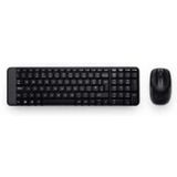 Logitech Wireless Combo MK220 toetsenbord Inclusief muis USB Spaans Zwart