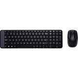 Logitech Wireless Combo MK220 toetsenbord Inclusief muis USB Spaans Zwart