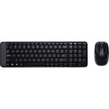 Logitech - Wireless Combo MK220 - Draadloos Toetsenbord En Muis - Zwart - Compact Ontwerp