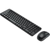 Logitech Wireless Combo MK220 toetsenbord Inclusief muis RF Draadloos QWERTZ Hongaars Zwart