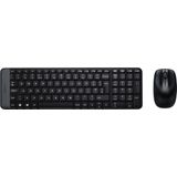 Logitech Wireless Combo MK220 toetsenbord Inclusief muis RF Draadloos QWERTZ Hongaars Zwart