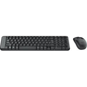 Logitech Wireless Combo MK220 toetsenbord Inclusief muis RF Draadloos QWERTZ Hongaars Zwart