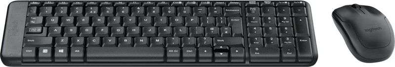 Logitech Wireless Combo MK220 toetsenbord Inclusief muis RF Draadloos QWERTZ Hongaars Zwart